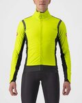 CASTELLI Cycling thermal jacket - ALPHA RoS 2 - yellow