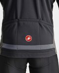 CASTELLI Cycling thermal jacket - TRANSITION 2 - grey