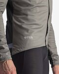CASTELLI Cycling thermal jacket - TRANSITION 2 - grey
