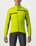 CASTELLI Cycling thermal jacket - TRANSITION 2 - yellow