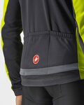 CASTELLI Cycling thermal jacket - TRANSITION 2 - yellow
