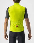 CASTELLI Cycling gilet - PRO THERMAL MID - yellow