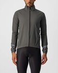 CASTELLI Cycling rain jacket - EMERGENCY RAIN 2 - green