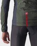 CASTELLI Cycling windproof jacket - SQUADRA STRECH - green