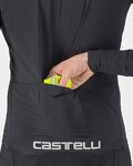 CASTELLI Cycling windproof jacket - SQUADRA STRECH - yellow