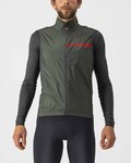 CASTELLI Cycling gilet - SQUADRA STRECH - green