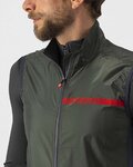 CASTELLI Cycling gilet - SQUADRA STRECH - green