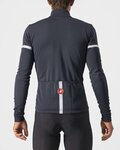 CASTELLI Cycling winter long sleeve jersey - FONDO 2 WINTER - anthracite