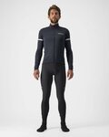 CASTELLI Cycling winter long sleeve jersey - FONDO 2 WINTER - anthracite