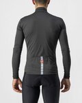 CASTELLI Cycling winter long sleeve jersey - PRO THERMAL - anthracite