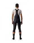 CASTELLI Cycling long bib trousers - ENTRATA THERMAL - black