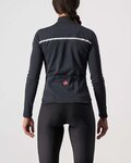 CASTELLI Cycling winter long sleeve jersey - SINERGIA 2 LADY WNT - anthracite