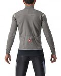CASTELLI Cycling thermal jacket - PERFETTO ROS 2 CONV. - grey
