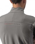 CASTELLI Cycling thermal jacket - PERFETTO ROS 2 CONV. - grey