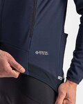 CASTELLI Cycling thermal jacket - PERFETTO ROS 2 CONV. - blue