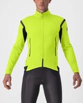 CASTELLI Cycling thermal jacket - PERFETTO ROS 2 - yellow
