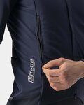 CASTELLI Cycling thermal jacket - PERFETTO ROS 2 - blue