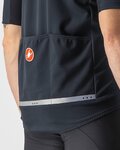 CASTELLI Cycling short sleeve jersey - GABBA ROS 2 - anthracite