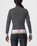 CASTELLI Cycling winter long sleeve jersey - VOLARE LADY WINTER - white/black