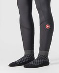 CASTELLI Cycling long trousers withot bib - VELOCISSIMA THERM W - black