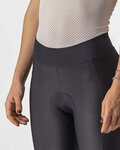 CASTELLI Cycling 3/4 lenght shorts without bib - VELOCISSIMA THERM W - black