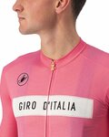 CASTELLI Cycling short sleeve jersey - GIRO D'ITALIA 2024 - pink