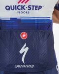 CASTELLI Cycling short sleeve jersey - SOUDAL QUICK-STEP 23 - white/blue