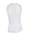 CASTELLI Cycling sleeve less t-shirt - PRO ISSUE - white