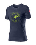CASTELLI Cycling short sleeve t-shirt - ARMANDO - blue