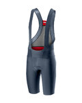 CASTELLI Cycling bib shorts - PREMIO 2.0 - blue