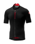 CASTELLI Cycling short sleeve jersey - ESPRESSO - black