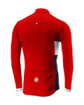 CASTELLI Cycling summer long sleeve jersey - PROLOGO VI SUMMER - blue/red/beige