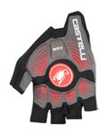 CASTELLI Cycling fingerless gloves - ROSSO CORSA ESPRESSO - red/black
