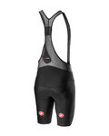 CASTELLI Cycling bib shorts - PROTECT RACE - black