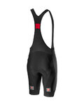 CASTELLI Cycling bib shorts - ENTRATA - black