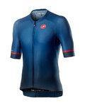 CASTELLI Cycling short sleeve jersey - AERO RACE 6.0 - blue