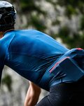 CASTELLI Cycling short sleeve jersey - AERO RACE 6.0 - blue