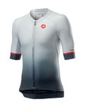 CASTELLI Cycling short sleeve jersey - AERO RACE 6.0 - grey