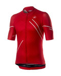 CASTELLI Cycling short sleeve jersey - PASSO - red
