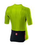 CASTELLI Cycling short sleeve jersey - SUPERLEGGERA 2 - black/green