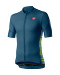 CASTELLI Cycling short sleeve jersey - ENTRATA V - blue