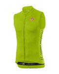 CASTELLI Cycling sleeveless jersey - ENTRATA V - green