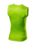 CASTELLI Cycling sleeve less t-shirt - PRO MESH - yellow