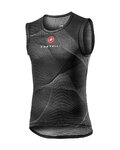CASTELLI Cycling sleeve less t-shirt - PRO MESH - black