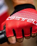 CASTELLI Cycling fingerless gloves - COMPETIZIONE - red