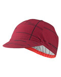 CASTELLI Cycling hat - UPF CYCLING - bordeaux/pink