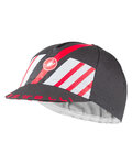 CASTELLI Cycling hat - HORS CATEGORIE - red/grey