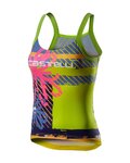 CASTELLI Cycling tank top - UPF0 LADY - multicolour/pink