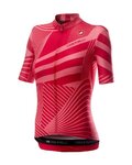 CASTELLI Cycling short sleeve jersey - SUBLIME LADY - pink