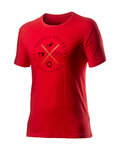 CASTELLI Cycling short sleeve t-shirt - SARTO - red
